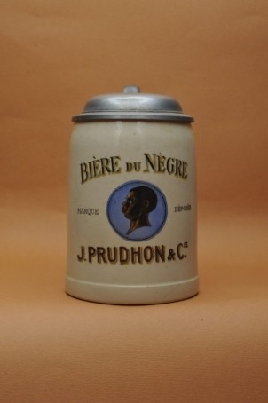 Stoneware beer mug
