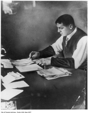 E.H. Hindmarsh, Hemingway's editor at the Toronto Star