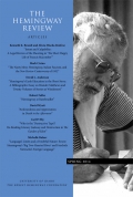 The Hemingway Review Vol.33 No.2 Spring 2014