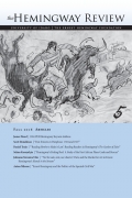 The Hemingway Review Vol.36 No.1 Fall 2016