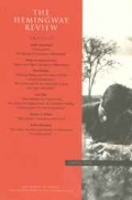 The Hemingway Review Vol.27 No.2 Spring 2008