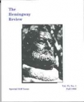 The Hemingway Review Vol.6 No.1 Fall 1986