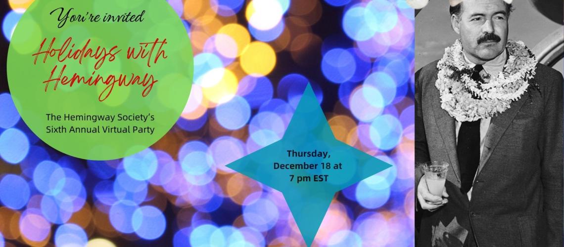 Holidays with Hemingway promotional image