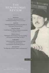 The Hemingway Review Vol.21 No.1 Fall 2001