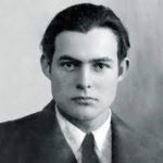 Hemingway's passport photo